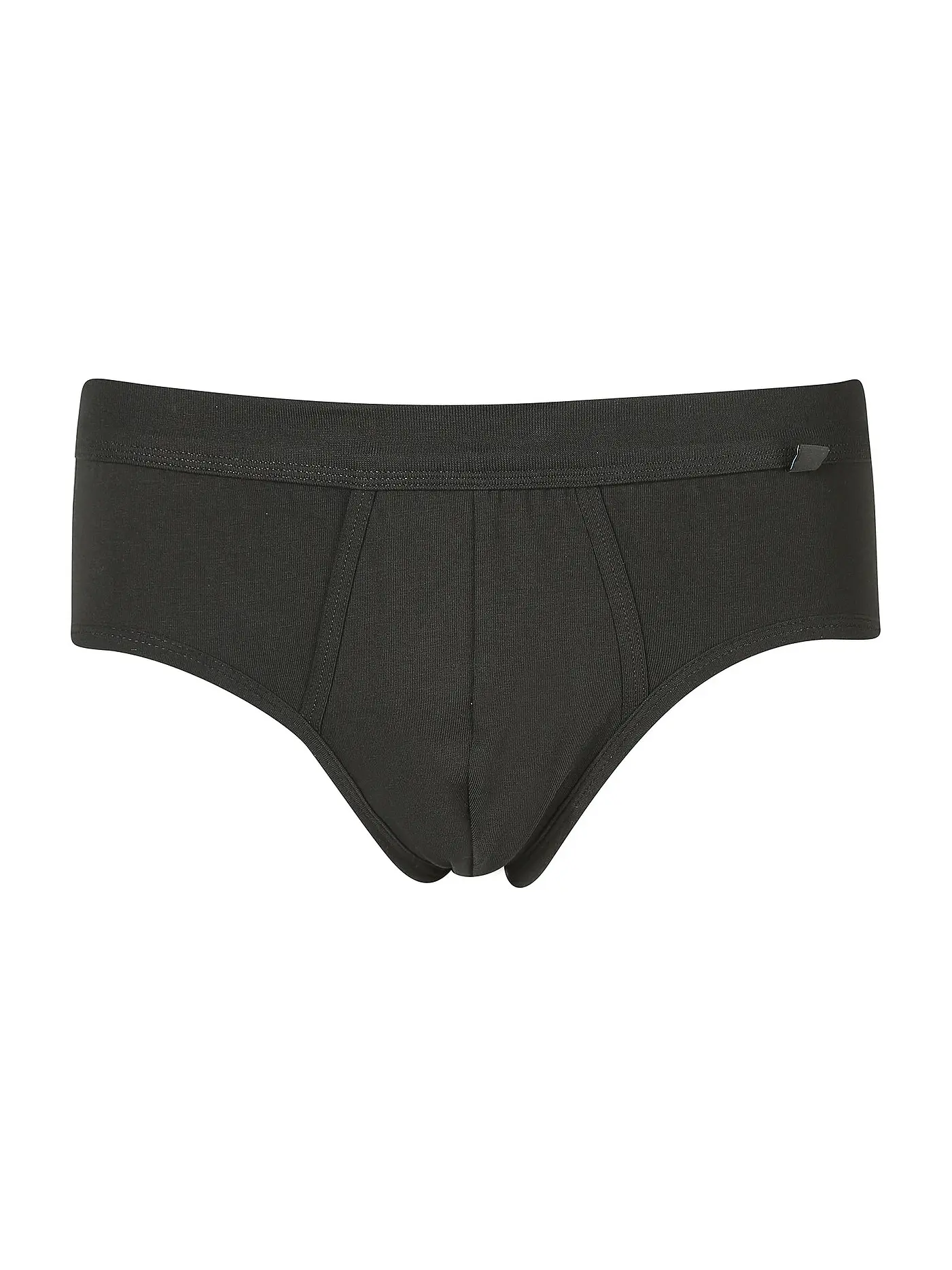 SCHIESSER | Slip Long Life Cotton Schwarz | 